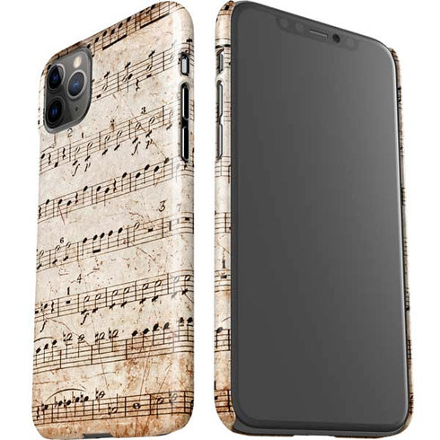 Antique Notes iPhone 11 Pro Max Lite Case