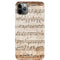 Antique Notes iPhone 11 Pro Max Lite Case