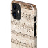 Antique Notes iPhone 12 Mini Lite Case
