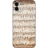 Antique Notes iPhone 12 Mini Skin