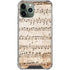 Antique Notes iPhone 12 Pro Clear Case