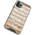 Antique Notes iPhone 12 Pro Clear Case