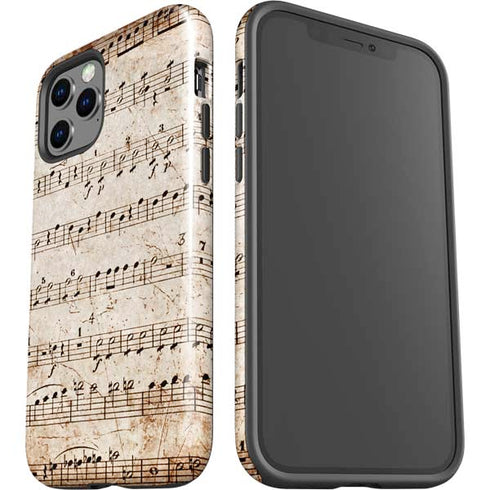 Antique Notes iPhone 12 Pro Impact Case