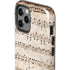 Antique Notes iPhone 12 Pro Max Impact Case
