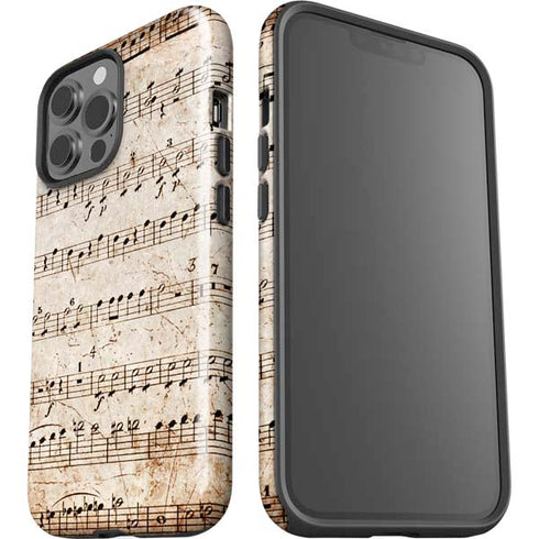 Antique Notes iPhone 13 Pro Max Impact Case