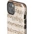 Antique Notes iPhone 14 Plus Impact Case