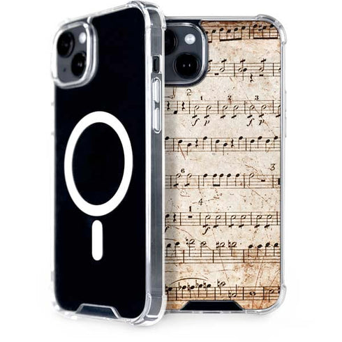 Antique Notes iPhone 14 MagSafe Case
