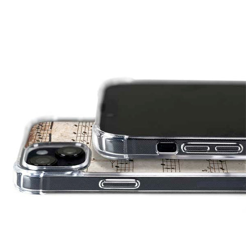 Antique Notes iPhone 15 Plus MagSafe Case