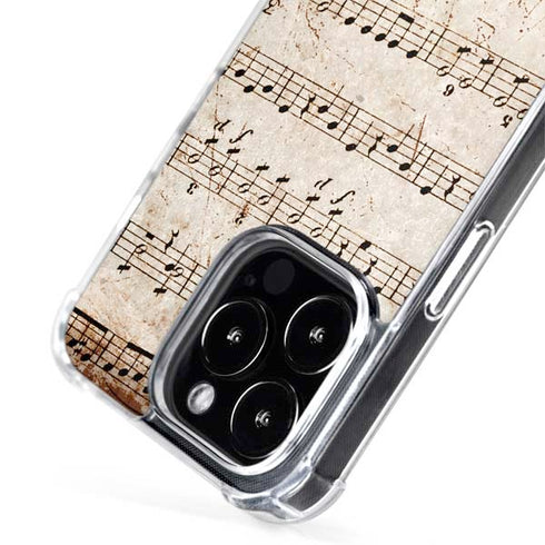 Antique Notes iPhone 15 Pro Max MagSafe Case