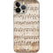 Antique Notes iPhone 14 Pro Max Skin