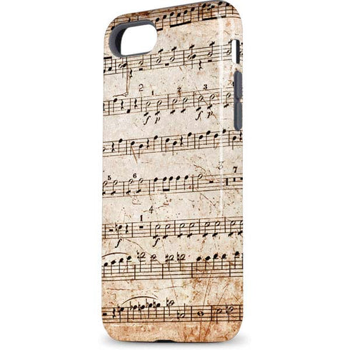 Antique Notes iPhone 7 Pro Case