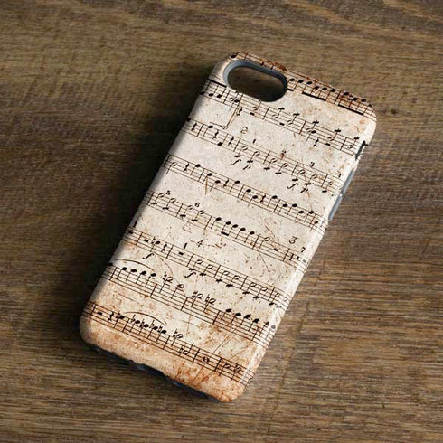 Antique Notes iPhone 7 Pro Case
