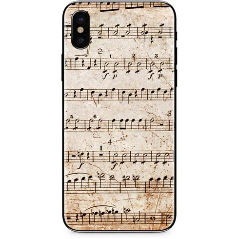Antique Notes iPhone 8 Skin
