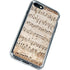 Antique Notes iPhone SE (2nd & 3rd Gen) Clear Case