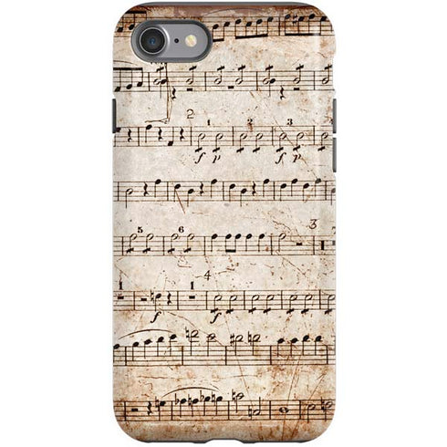 Antique Notes iPhone SE (2nd & 3rd Gen) Pro Case