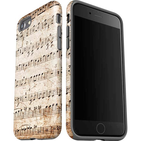 Antique Notes iPhone SE (2nd & 3rd Gen) Pro Case