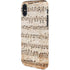 Antique Notes iPhone X Pro Case