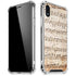 Antique Notes iPhone XR Clear Case