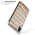 Antique Notes iPhone XR Clear Case