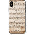 Antique Notes iPhone XS Skin