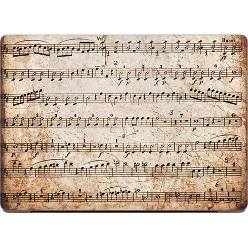 Antique Notes MacBook Pro 14in (2021-24) Skin