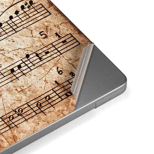 Antique Notes MacBook Pro 14in (2021-24) Skin