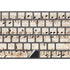 Antique Notes Magic Keyboard with Numeric Keypad Skin