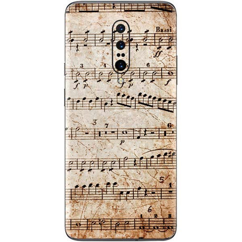 Antique Notes OnePlus 7 Pro Skin