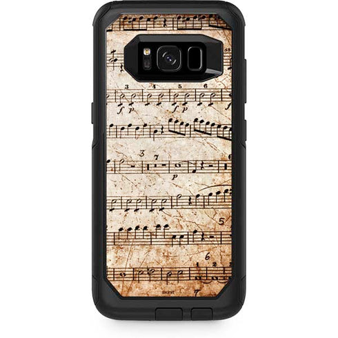 Antique Notes Otterbox Commuter Galaxy Skin