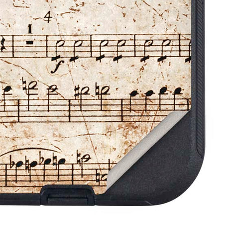 Antique Notes Otterbox Defender iPhone Skin