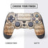 Antique Notes PS4 Controller Skin