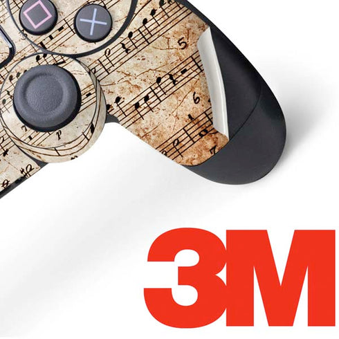 Antique Notes PS4 Pro/Slim Controller Skin