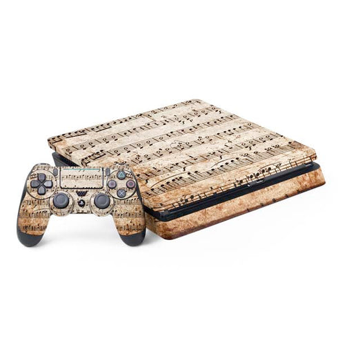 Antique Notes PS4 Slim Bundle Skin