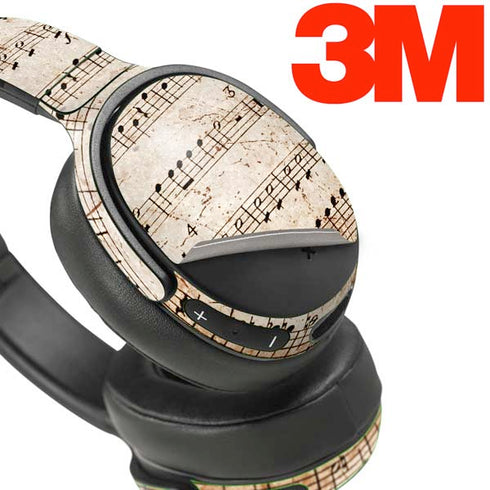 Antique Notes Skullcandy Venue Skin