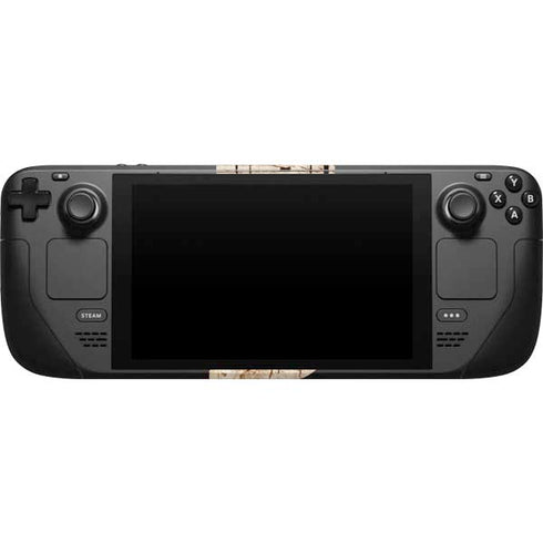 Antique Notes Steam Deck Handheld Gaming Computer Skin