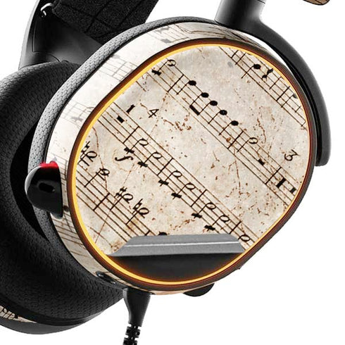 Antique Notes SteelSeries Arctis 5 Skin