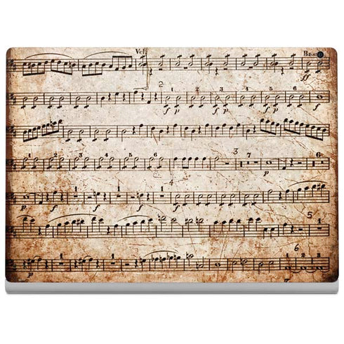 Antique Notes Surface Book 2 15in Skin