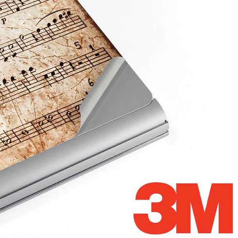 Antique Notes Surface Book 2 15in Skin