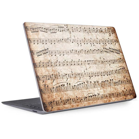 Antique Notes Surface Laptop 3 13.5in Skin