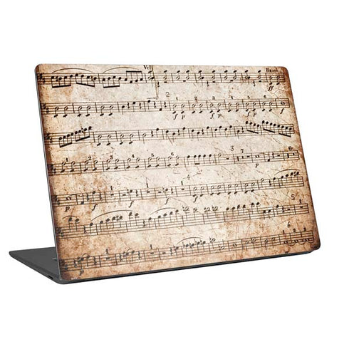 Antique Notes Universal Laptop 12in (9.8 x 6.8in) Skin