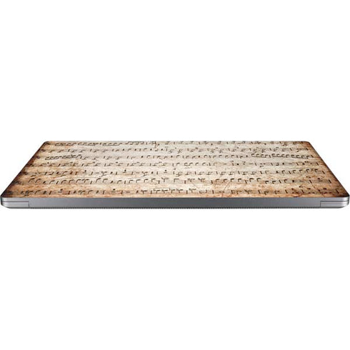 Antique Notes Universal Laptop 14in (11.4 x 8.2in) Skin