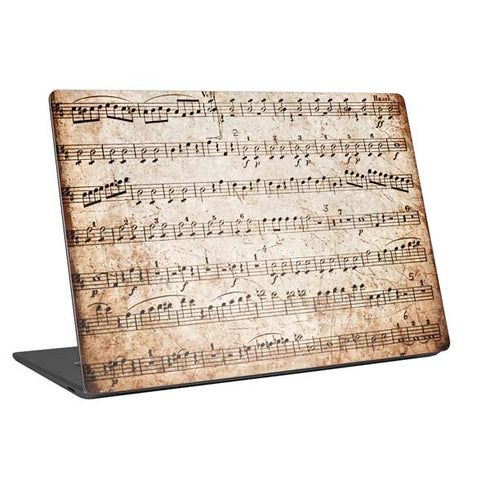 Antique Notes Universal Laptop 18in (14.6 x 10.6in) Skin