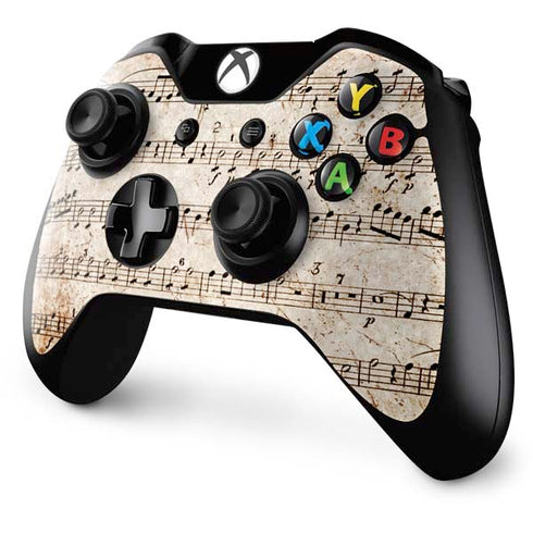Antique Notes Xbox One Controller Skin