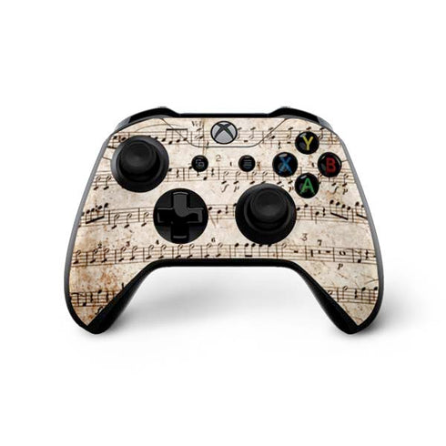 Antique Notes Xbox One X Bundle Skin