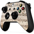 Antique Notes Xbox One X Controller Skin