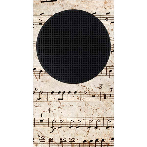 Antique Notes Xbox Series S Bundle Skin