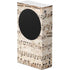 Antique Notes Xbox Series S Console Skin