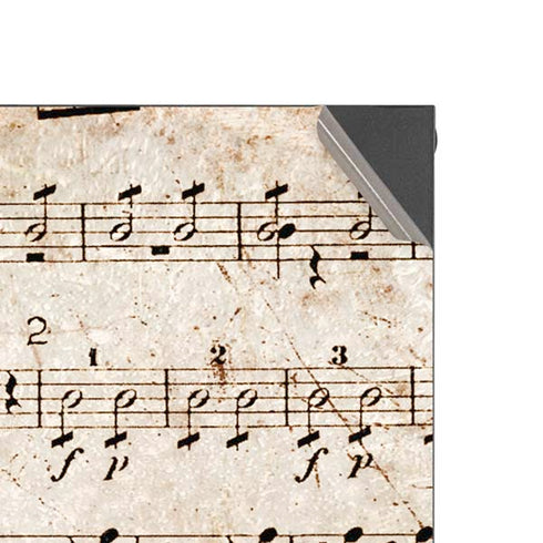 Antique Notes Xbox Series X Console Skin