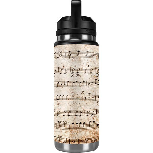 Antique Notes YETI Rambler 26oz Bottle Skin