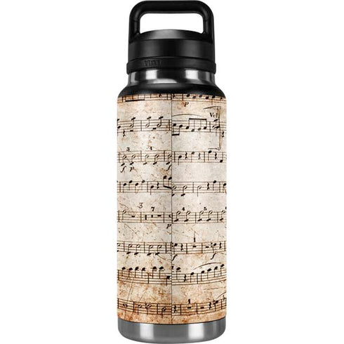 Antique Notes YETI Rambler 36oz Bottle Skin